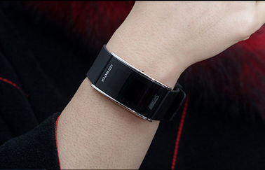 Montre-bracelet unisexe de LED Digital, montre électronique de résistant à l'eau