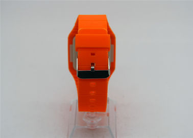 Éclairage de presse d'écran tactile de montre de silicone de montre-bracelet de sports de Digital de mouvement de LED