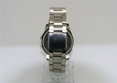 La courroie en métal de monsieur de mode observe la grande électrodéposition du visage PNP, les montres des hommes de quartz