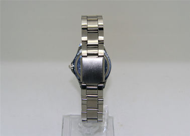 Les yeux analogues ronds du mouvement 3 de Madame Metal Strap Watch Japon de caisse d'alliage conçoivent