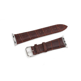 Apple observent des accessoires pour des téléphones portables, courroie de bracelet de texture de crocodile