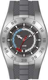 Les montres de calibrage d'individu de courroie de silicium, les montres de Digital les plus fraîches conjuguent fuseau horaire