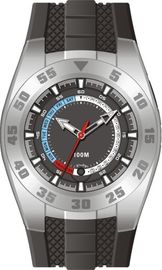 Les montres de calibrage d'individu de courroie de silicium, les montres de Digital les plus fraîches conjuguent fuseau horaire