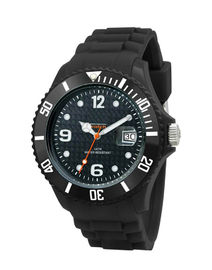 Montre de bracelet de silicone d'utilisation d'hommes et de femmes, montres de gelée de silicone de mode de promotion