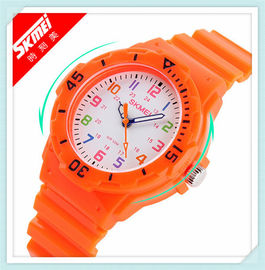 Montre en plastique de quartz de résistant à l'eau d'atmosphère avec le mouvement/batterie du Japon