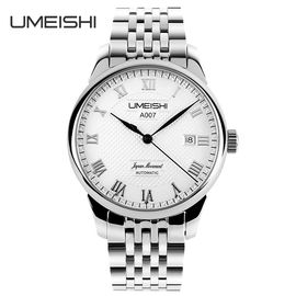 Montre-bracelet japonaise en verre durs de mouvement de Cusomized pour l'homme d'affaires