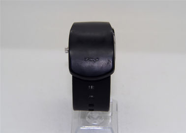 Cuir unisexe d'unité centrale de montre de quartz de constellation de montre de quartz d'acier inoxydable