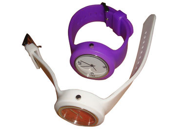 238 * 22 * 2 mm à boucle Silicone bande montres Silicone Jelly montres en acier inoxydable