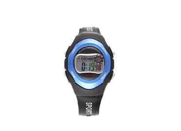 3 atmosphères imperméabilisent la montre-bracelet d'enfants de sport d'affichage à cristaux liquides Digital avec l'alarme de petit somme