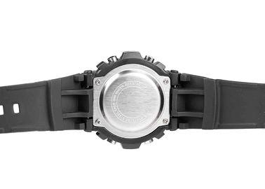 Montre de sport de résistant à l'eau de mouvement de la Chine avec la courroie d'unité centrale/le cas de dos acier inoxydable