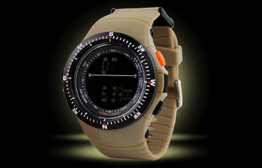 Montres multifonctionnelles d'alpinisme d'homme moderne de montre de sport d'affichage d'affichage à cristaux liquides