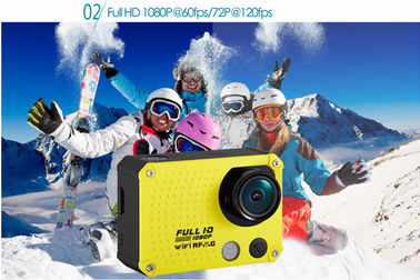 60 mètres imperméabilisent l'appareil-photo 1080P 4GB | 32GB définition élevée 2,0" d'action de sports écran d'affichage à cristaux liquides