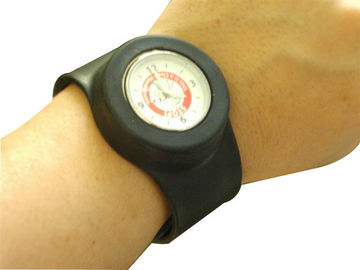 Montres de claque de silicone d'enfants/montre sports de silicone avec l'impression de logo