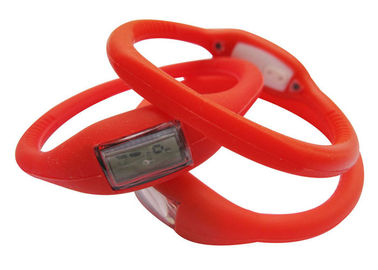 Le sport de montre-bracelet de Digital mené par mélange de silicone adaptent aux besoins du client avec le logo, bande de bracelet