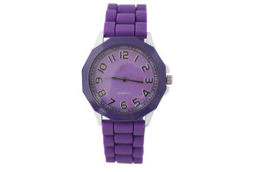 Montre de mouvement de quartz de silicone