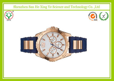 Montre mignonne unisexe de bracelet de silicone, montres occasionnelles de quartz de sport