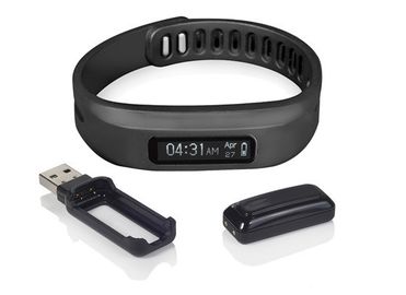 Bracelet de montre de Bluetooth de traqueur de sommeil de podomètre avec le bracelet de silicium