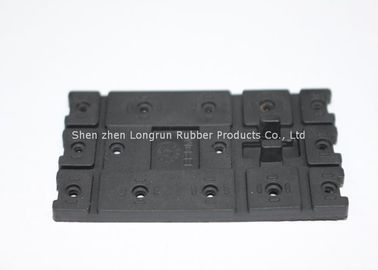 Le silicone noir de bâti partie le clavier de silicone/protection de clé pour les produits électroniques