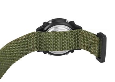 Montres de Digital multifonctionnelles d'hommes verts d'armée avec l'alarme/batterie quotidiennes du Japon