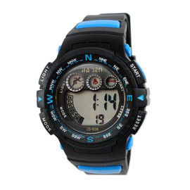 Montres de Digital multifonctionnelles de résistant à l'eau, montre-bracelet courante extérieure pour des garçons