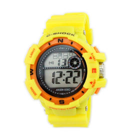 Professionnel multifonctionnel de montre-bracelet de dames de Digital de bande colorée de PVC