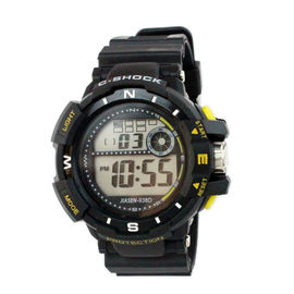 Professionnel multifonctionnel de montre-bracelet de dames de Digital de bande colorée de PVC