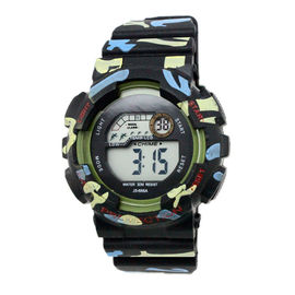 Les montres de Digital multifonctionnelles de quartz, camouflent la montre-bracelet unisexe élégante unique