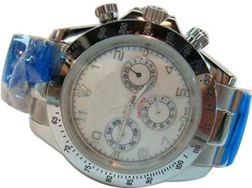 Montre analogue d'affaires d'affichage de temps de montre de quartz d'hommes de courroie en métal